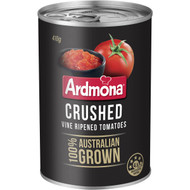 5 PACK of Ardmona Crushed Tomatoes Vine Ripened 410g