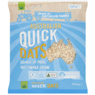 5 PACK of WW Quick Oats 750g