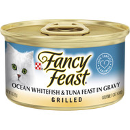 5 PACK of Fancy Feast Grilled Ocean Whitefish Tuna 85g