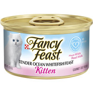 5 PACK of Fancy Feast Kitten Food Ocean Whitefish Tuna 85g