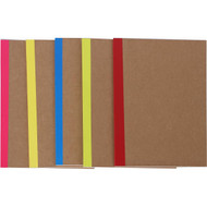 5 PACK of Paperclick Craft Exercise Book 60 Page Assorted