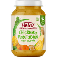5 PACK of Heinz 8 Months+ Chicken, Vegetables & Quinoa 170g