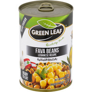 5 PACK of Green Leaf Fava Beans & Chickpeas Lebanese Recipe 400g