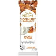 5 PACK of Go Natural Bars Yoghurt Coated Almond & Apricot 40g