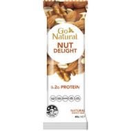 5 PACK of Go Natural Bars Nut Delight 40g