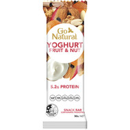 5 PACK of Go Natural Bar Fruit And Nut With Yoghurt 50g