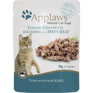 5 PACK of Applaws Cat Food Pouch: Tuna & Mackerel 70g