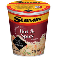 5 PACK of Suimin Hot & Spicy Noodle Cup 70g