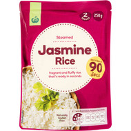 5 PACK of WW Microwave Jasmine Rice 250g