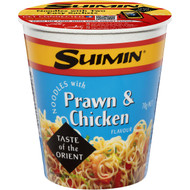 5 PACK of Suimin Chicken & Prawn Noodle Cup 70g