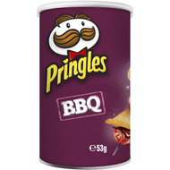 5 PACK of Pringles Bbq Stacked Potato Chips  53g