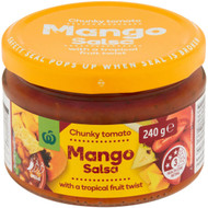 5 PACK of WW Mango Salsa 240g