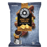 5 PACK of Red Rock Deli Potato Chips Honey Soy Chicken Deli Style 50g