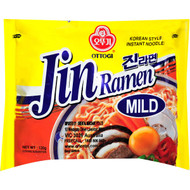 5 PACK of Ottogi Jin Ramen Mild Instant Noodles 120g