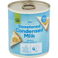 5 PACK of WW Sweetened Condensed Milk 397g