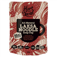 5 PACK of Hart & Soul Laksa Noodle Soup Pouch 100g