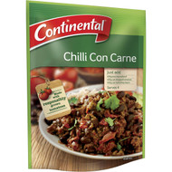 5 PACK of Continental Recipe Base Chilli Con Carne 40g