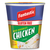 5 PACK of Fantastic Noodles Cup Gluten Free Chicken 45g