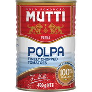 5 PACK of Mutti Finely Chopped Tomatoes 400g