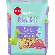 5 PACK of Vetta Smart Fibre Dinosaur Pasta 375g