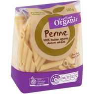 5 PACK of Macro Organic Penne Pasta 500G