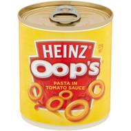 5 PACK of Heinz Spaghetti Oops In Tomato & Cheese Sauce 220g