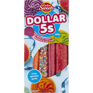 5 PACK of Dollar Sweets Sprinkles Fives 125g
