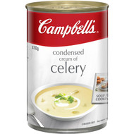 5 PACK of Campbell's Canned Soup Cream Of Celery 410g
