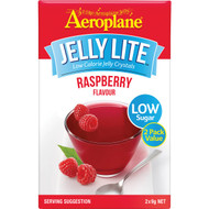5 PACK of Aeroplane Jelly Lite Raspberry 2x9g