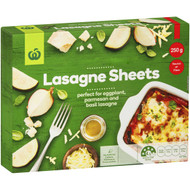 5 PACK of WW Lasagne Sheets 250g