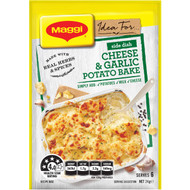 5 PACK of Maggi Side Dish Creamy Cheese Garlic Potato Bake 24g