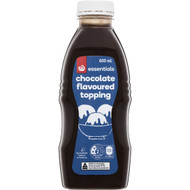 5 PACK of Essentials Chocolate Topping 600ml