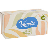 5 PACK of Vevelle Aloe Vera Tissues 3ply 120 pack