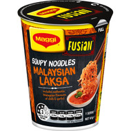 5 PACK of Maggi Fusian Noodle Cup Malaysian Laksa 61g