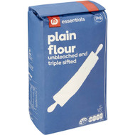 5 PACK of Essentials Plain Flour 2kg