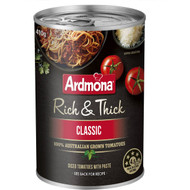 5 PACK of Ardmona Rich & Thick Classic Finely Chopped Tomatoes 410g