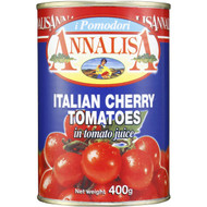 5 PACK of Annalisa Tomatoes Cherry In Tomato Juice 400g