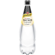 5 PACK of Schweppes Indian Tonic Water Zero Sugar 1.1l