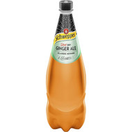 5 PACK of Schweppes Dry Ginger Ale Zero Sugar Dry Ginger Ale 1.1l