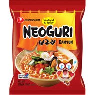 5 PACK of Nong Shim Neoguri Noodle Soup Seafood & Spicy 120g