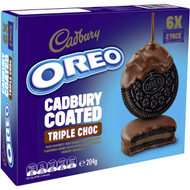 5 PACK of Oreo Coat Triple Chocolate  204g