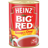 5 PACK of Heinz Soup For One Big Red Tomato 300g
