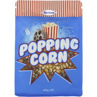 5 PACK of Riviana Popping Corn Kernels 400g
