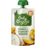 5 PACK of Only Organic 8 Months+ Mango & Yoghurt Brekkie 120g