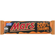 5 PACK of Mars 200% Caramel Chocolate Bar 48g