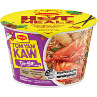 5 PACK of Maggi Tom Yam Kaw Hot Mealz Noodles 87g