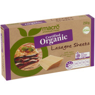 5 PACK of Macro Organic Lasagne Sheets 250g