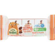 5 PACK of Little Bellies Sultanas & Apricots Mix 6 pack
