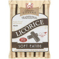 5 PACK of Licorice Lovers Soft Eating 250g