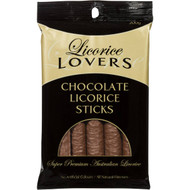 5 PACK of Licorice Lovers Choc Coated Licorice 200g